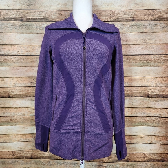 Lululemon In Stride Jacket - Heathered Concord Grape  - Picture 2 of 7